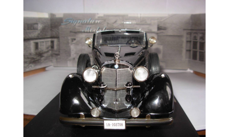 модель 1/18 Mercedes Benz 770K Pullman Cabriolet Signature Models металл 1:18 MB Mercedes-Benz Мерседес, масштабная модель, scale18