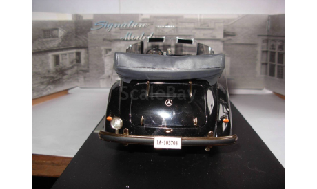 модель 1/18 Mercedes Benz 770K Pullman Cabriolet Signature Models металл 1:18 MB Mercedes-Benz Мерседес, масштабная модель, scale18