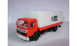 модель пожарный грузовик Mercedes Benz 814 1/87 H0 Herpa пластик 1:87 Mercedes-Benz Мерседес MB пожарная