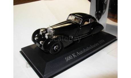 модель 1/43 MB Mercedes Benz 500K Autobahnkurier 1934 металл 1:43 Mercedes-Benz Мерседес, масштабная модель, scale43