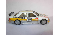 модель гоночный 1/43 Mercedes Benz C 190E Evolution Evo 1 W201 77 Fritz K. DTM Minichamps металл 1:43 W201 Mercedes-Benz Мерседес MB