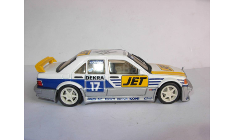 модель гоночный 1/43 Mercedes Benz C 190E Evolution Evo 1 W201 17 V. Ommen DTM Minichamps металл 1:43 W201 Mercedes-Benz Мерседес MB, масштабная модель, scale43