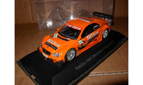 модель 1/43 MB Mercedes Benz AMG C-class DTM TREKSTOR PEDRO DE LA ROSA Minichamps металл 1:43 Mercedes-Benz Мерседес, масштабная модель, scale43