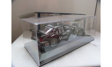 модель 1/18 гоночный Mercedes Benz C Klasse class W202 AMG DTM ITC 1996 Warsteiner #4 Grau Exclusiv cars металл 1:18 Mercedes-Benz Мерседес MB, масштабная модель, scale18