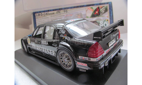 модель 1/18 гоночный Mercedes Benz C Klasse class W202 AMG DTM ITC 1996 Warsteiner #4 Grau Exclusiv cars металл 1:18 Mercedes-Benz Мерседес MB, масштабная модель, scale18