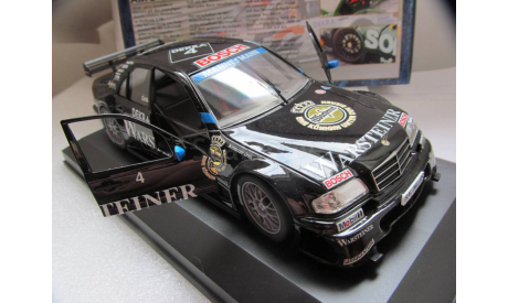модель 1/18 гоночный Mercedes Benz C Klasse class W202 AMG DTM ITC 1996 Warsteiner #4 Grau Exclusiv cars металл 1:18 Mercedes-Benz Мерседес MB, масштабная модель, scale18