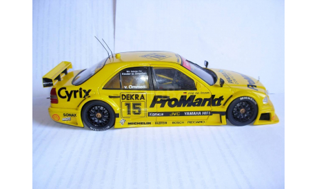 модель 1/18 MB Mercedes Benz C AMG (W202) DTM 1994 #15 Jörg van Ommen ProMarkt UT металл 1:18 Mercedes-Benz Мерседес, масштабная модель, scale18, UT Models