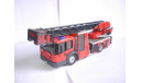 1/43 пожарный MB Mercedes-Benz Econic Metz L32 пожарная лестница/fire ladder Wiking металл 1:43 Mercedes-Benz Мерседес, масштабная модель, scale43