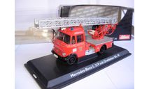 модель 1/43 пожарный Mercedes Benz MB L319 автолестница Schuco Мерседес металл 1:43 пожарная Mercedes-Benz Мерседес, масштабная модель, scale43