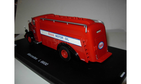 модель 1/43 цистерна Mercedes-Benz L6600 Esso Schuco металл грузовик 1:43  Mercedes Benz, масштабная модель, scale43