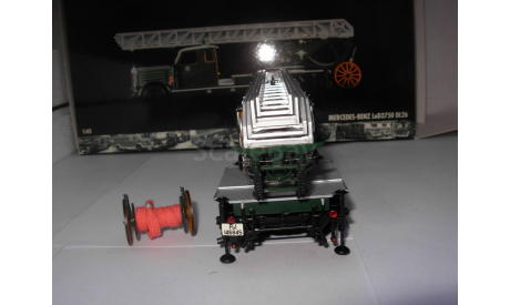 модель  1/43 пожарная автолестница MB Mercedes-Benz LOD 3750 DL26 1940 Minichamps металл 1:43 пожарный Mercedes Benz, масштабная модель