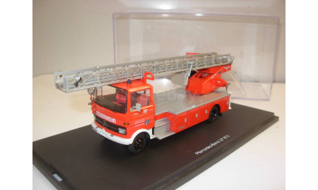 1/43 пожарный MB Mercedes Benz LP 813 Metz DL 22 пожарная лестница Schuco Mercedes-Benz 1:43 Мерседес, масштабная модель, scale43