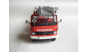 модель  1/43 пожарная автолестница Mercedes-Benz LP813 Schuco металл, масштабная модель, 1:43