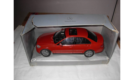 модель 1/18 MB Mercedes Benz Мерседес C-Class Avantgarde W204 седан Dickie Mercedes-Benz пластик 1:18, масштабная модель, scale18