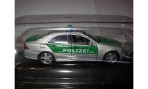 модель 1/43 полицейский Mercedes-Benz Polizei C320 2002 W203 металл Мерседес 1:43 Mercedes Benz MB полиция C 320, масштабная модель, scale43