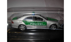 модель 1/43 полицейский Mercedes-Benz Polizei C320 2002 W203 металл Мерседес 1:43 Mercedes Benz MB полиция C 320