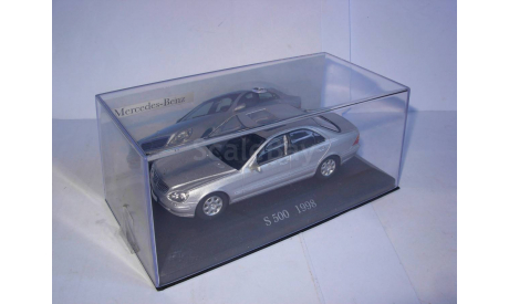 модель 1/43 Mercedes Benz S500 S-class W220 1998 металл 1:43 Mercedes-Benz Мерседес MB, масштабная модель, scale43