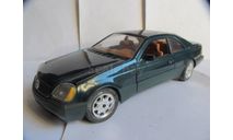 модель 1/18 Mercedes Benz S600 7,2 W140 C140 Секач Coupe Majorette France металл 1:18 Mercedes-Benz Мерседес MB, масштабная модель, scale18