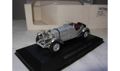 модель 1/43 MB Mercedes Benz SSK 1928 металл 1:43 Mercedes-Benz Мерседес, масштабная модель, scale43