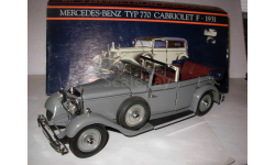 модель 1/24 Mercedes Benz Typ 770 Cabriolet F 1931 Kaiser Wilhelm II Minichamps PMA First Class collection металл 1:24 Mercedes-Benz Мерседес MB