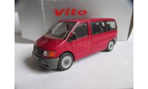 модель микроавтобус 1/43 Mercedes-Benz Vito Transporter NZG Modelle Germany металл 1:43 Mercedes-Benz Мерседес MB, масштабная модель, scale43