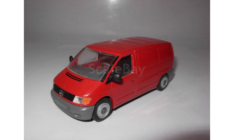 модель фургон 1/43 Mercedes-Benz Vito Transporter NZG Modelle Germany металл 1:43 Mercedes-Benz Мерседес MB, масштабная модель, scale43