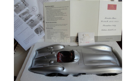 модель 1/18 MB Mercedes Benz W196R Streamliner 1954/55 CMC  металл, масштабная модель, 1:18, Mercedes-Benz