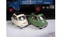 набор модели 1/43 грузовик MB Mercedes Benz L6600 + 2 BMW Isetta Schuco Limited  металл 1:43 Mercedes-Benz Мерседес, масштабная модель