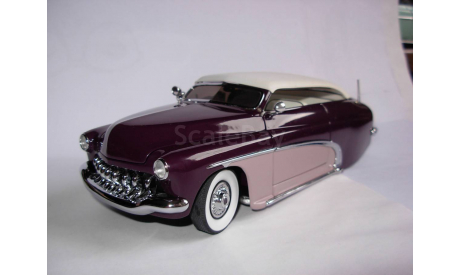 модель 1/24 Mercury 1950 Custom Danbury Mint металл, масштабная модель, scale24