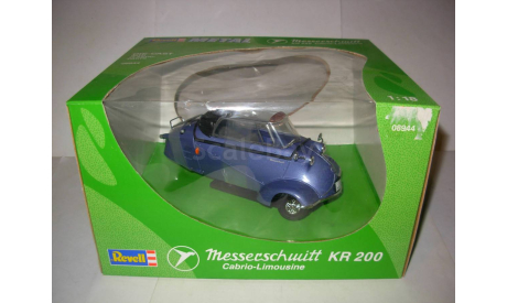 модель 1/18 Messerschmitt Kabinenroller KR 200 Cabrio Limousine Revell металл 1:18, масштабная модель, scale18