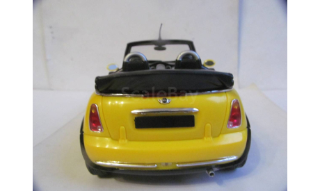 модель 1/18 MINI Cooper Cabrio пластик 1:18, масштабная модель, scale18
