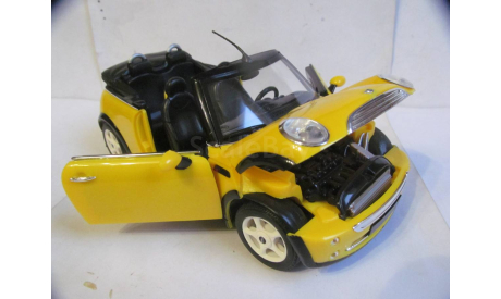 модель 1/18 MINI Cooper Cabrio пластик 1:18, масштабная модель, scale18