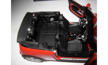 модель 1/18 MINI COOPER Cabrio +чемоданы Kyosho металл 1:18, масштабная модель, scale18