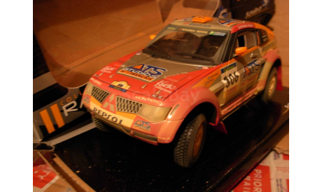 модель 1/18 Mitsubishi Pajero Evolution #306 Peterhansel-Cottret 2005 Rally Dakar ’грязный’, Solido металл 1:18, масштабная модель, scale18