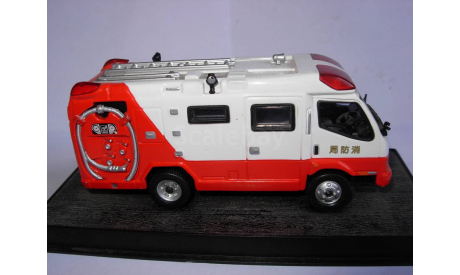 модель 1/50 пожарный Morita FFA 001 2002 DelPrado металл 1:50, масштабная модель, scale50, Del Prado