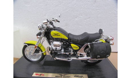 1/10 модель мотоцикл Moto Guzzi 1994 Maisto металл 1:10, масштабная модель мотоцикла, scale10