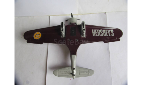 1:43 самолёт Northrop Gamma 1932 Hershey’s ERTL bank металл 1:43, масштабные модели авиации, Stearman, scale43
