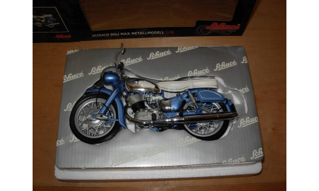 1/10 модель мотоцикл NSU Max Schuco металл 1:10, масштабная модель мотоцикла, scale10, DKW