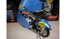 1/10 модель гоночный мотоцикл NSU Rennmax Blauwal 120 1954 Schuco металл 1:10, масштабная модель мотоцикла, scale10, DKW