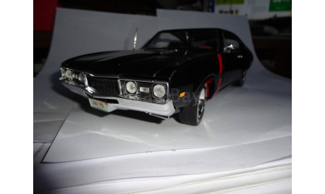 модель 1/18 OLDSMOBILE 442 1968 ERTL металл, масштабная модель, 1:18