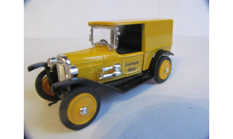 модель 1/43 почтовый фургон Opel 4PS 1926 Reichspost Eligor France металл1:43 почта, масштабная модель, scale43