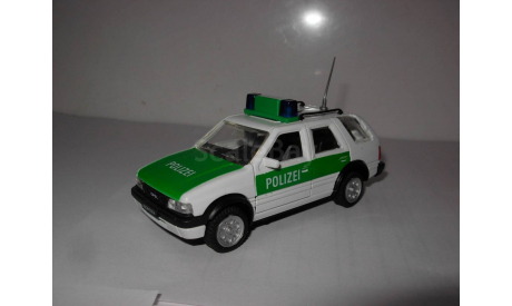 модель 1/43 Opel Frontiera Polizei полиция длиннобазный Gama Germany металл Isuzu Police, масштабная модель, 1:43