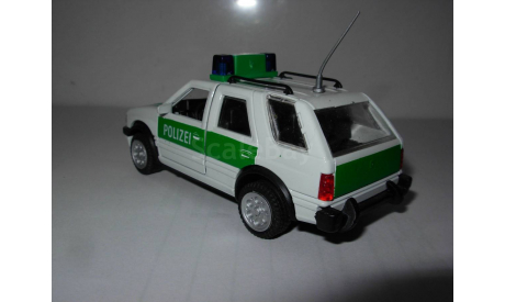 модель 1/43 Opel Frontiera Polizei полиция длиннобазный Gama Germany металл Isuzu Police, масштабная модель, 1:43