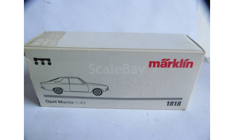 модель 1/43 Opel Manta Marklin Germany металл 1:43, масштабная модель, scale43