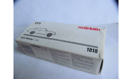 модель 1/43 Opel Manta Marklin Germany металл 1:43, масштабная модель, scale43