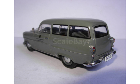 модель 1/43 почтовый Opel Olympia Caravan Deutsche Bundespost Schuco металл Post Почта, масштабная модель, scale43