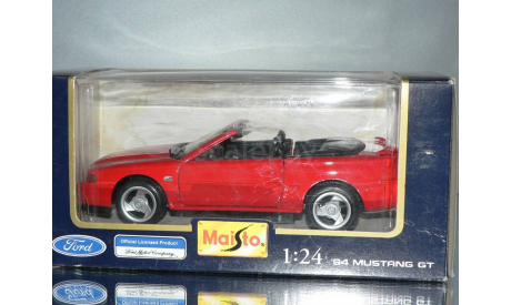 модель 1/24 FORD MUSTANG GT 1994 Maisto металл, масштабная модель, scale24