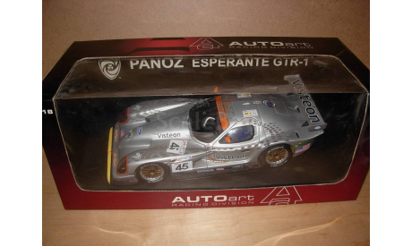 модель 1/18 гоночный PANOZ Esperante GTR-1 Le Mans 1998 45 Autoart металл 1:18, масштабная модель