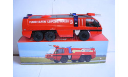 модель  1/43 пожарный аэродромный Panther Rosenbauer 6x6 Airport Leipzig Cursor металл 1:43 пожарный