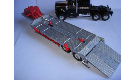 модель тягач 1/50 Peterbilt с тралом металл 1:50, масштабная модель, scale50
